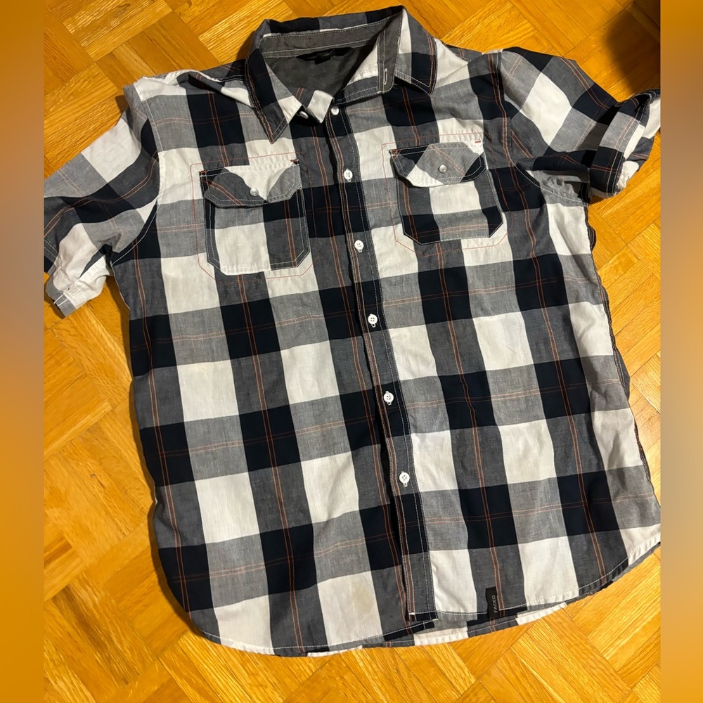 Men’s Straight Faded Shirt
